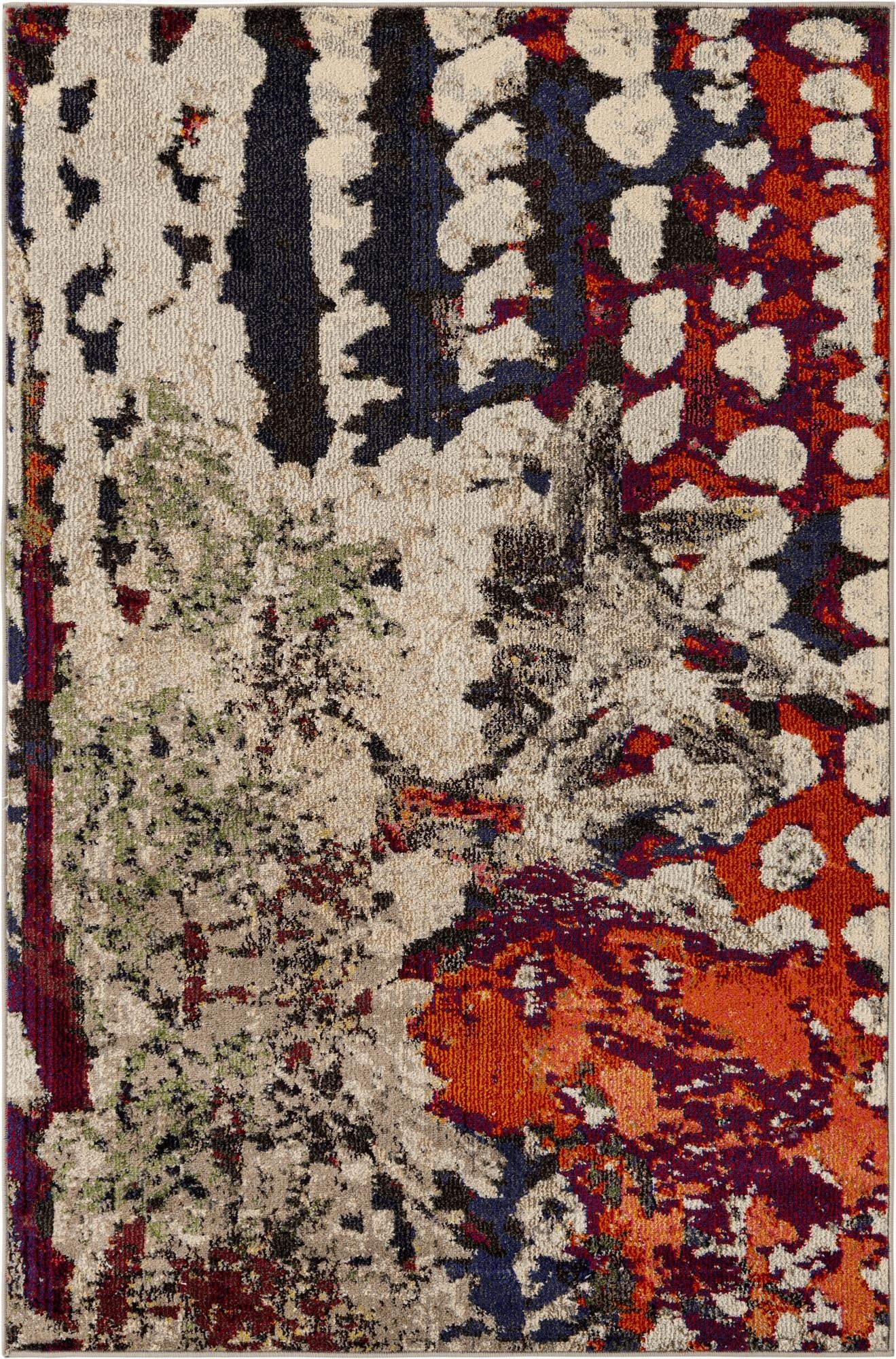 4' x 6'  Washable Haerfest Rug