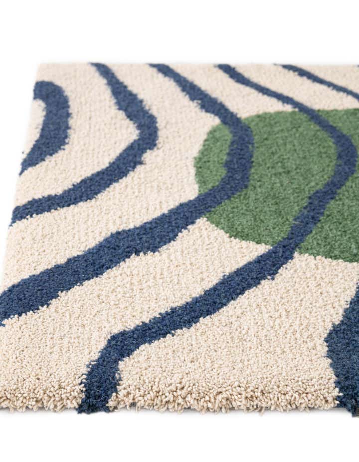 3' 3 x 5' 3 Handtufted Wool Rug
