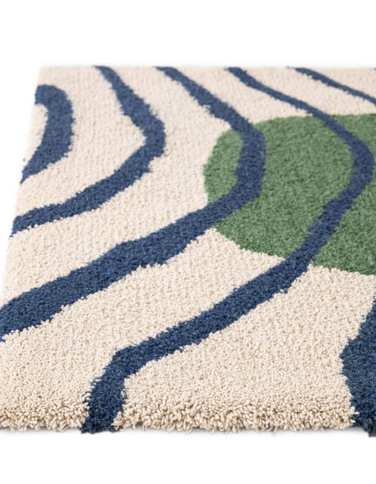 Detail image of 3' 3 x 5' 3 Handtufted Wool Rug