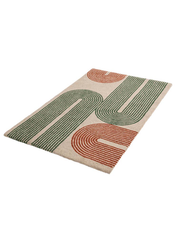 Detail image of 7' 1 x 10' Handtufted Wool Rug