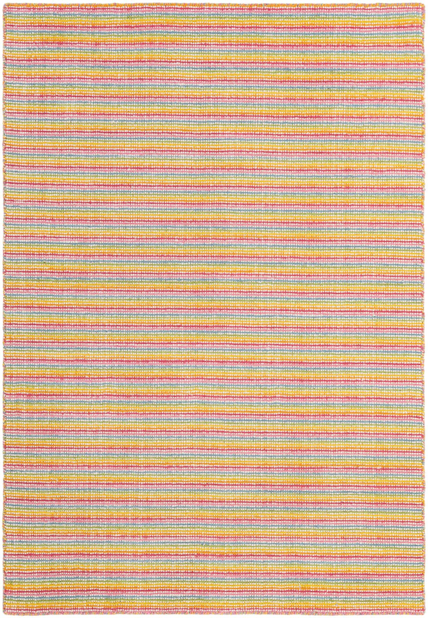 4' 1 x 6' 1 Hand Woven Happy Rugs Happy Home Wool