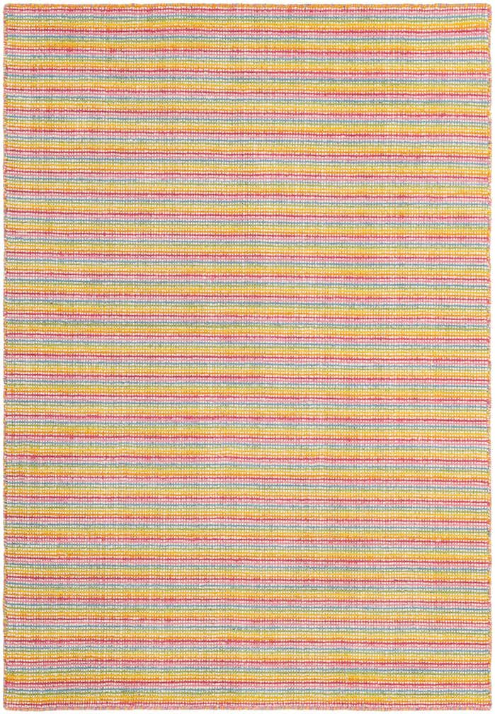 4' 1 x 6' 1 Hand Woven Happy Rugs Happy Home Wool