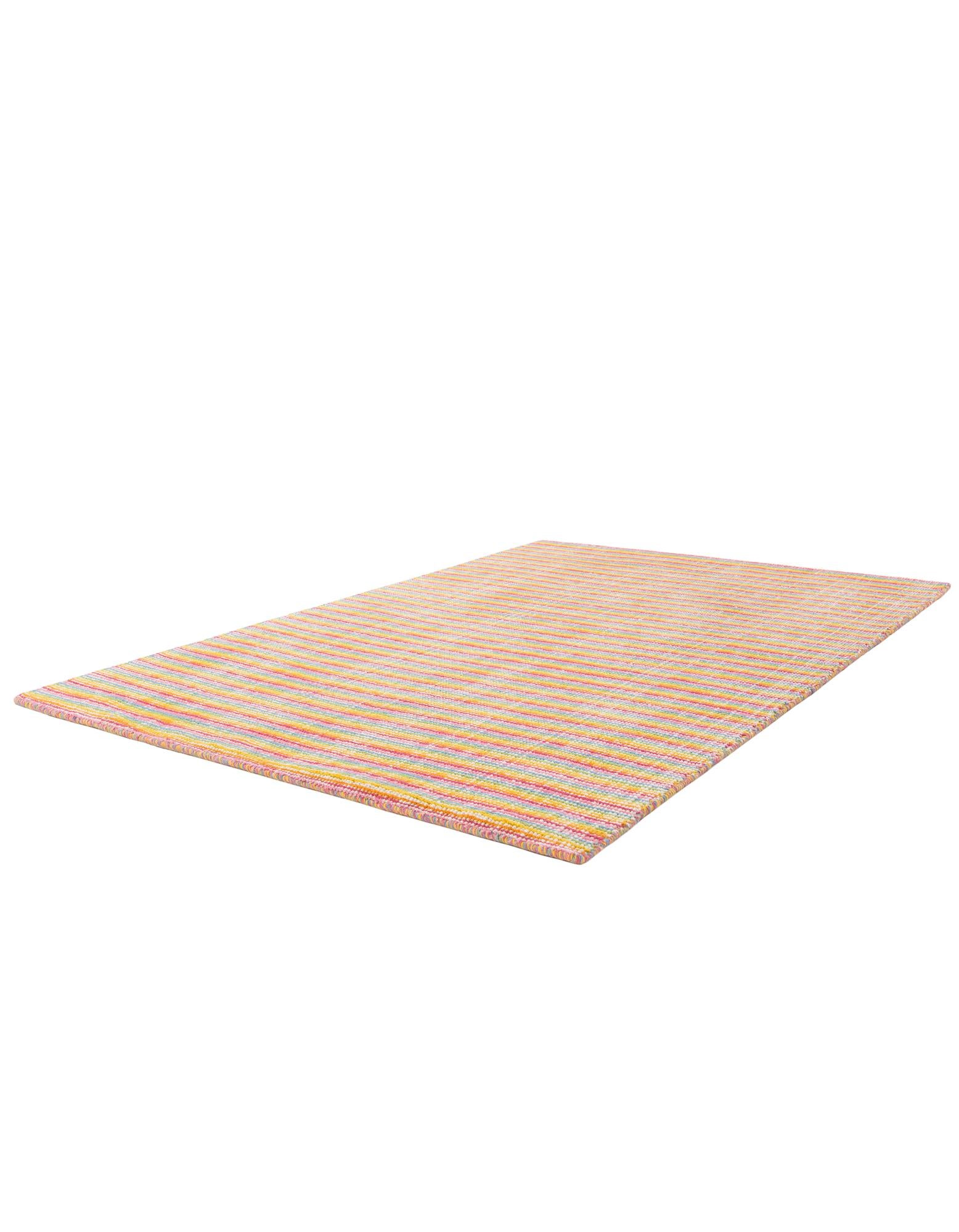 4' 1 x 6' 1 Hand Woven Happy Rugs Happy Home Wool