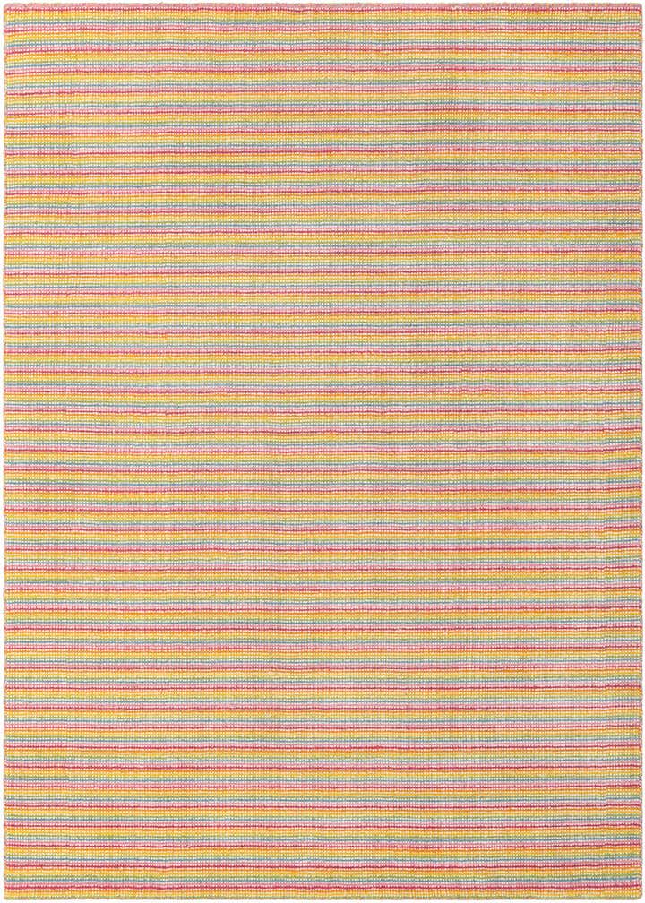 5' 1 x 8' Hand Woven Happy Rugs Happy Home Wool