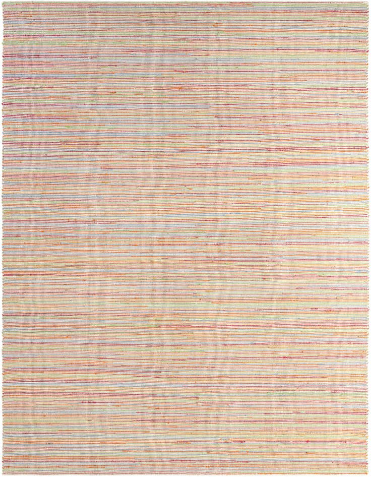 Detail image of 9' x 12' Hand Woven Happy Rugs Rainbow Weave