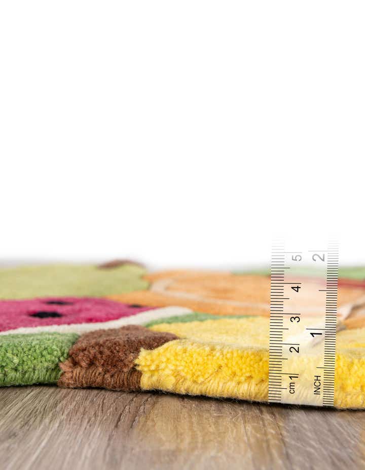 2' 1 x 3' 1 Happy Rugs Fruit Salad Wool