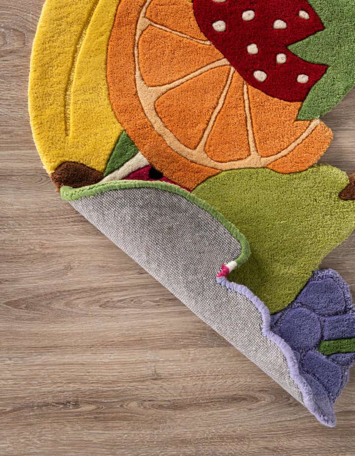 2' 1 x 3' 1 Happy Rugs Fruit Salad Wool