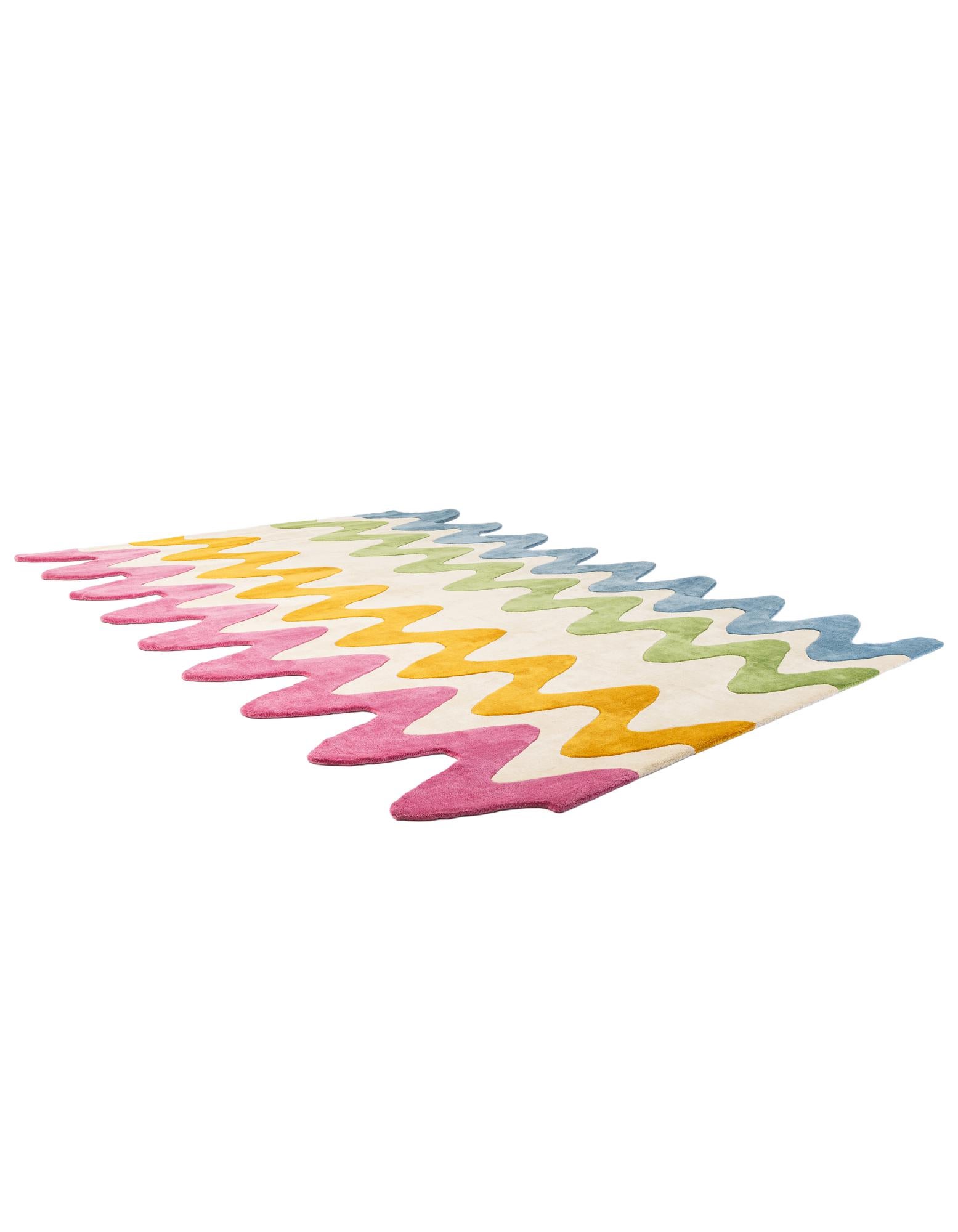 7' 10 x 10' Happy Rugs Wavy Wool