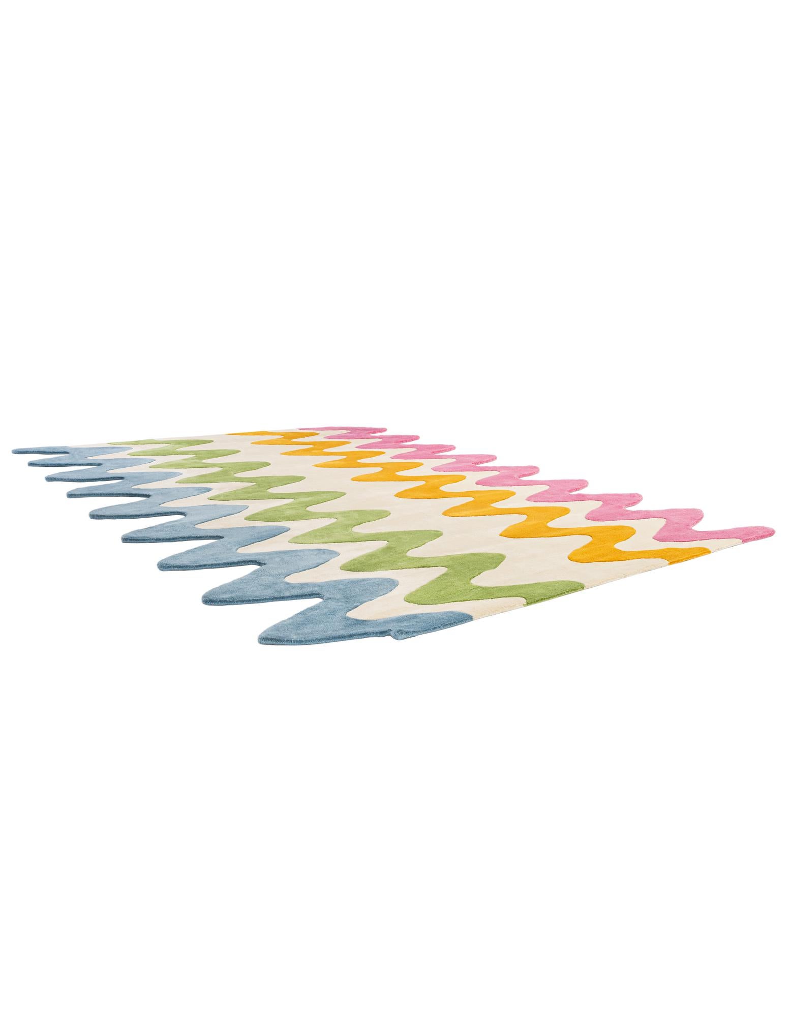 7' 10 x 10' Happy Rugs Wavy Wool