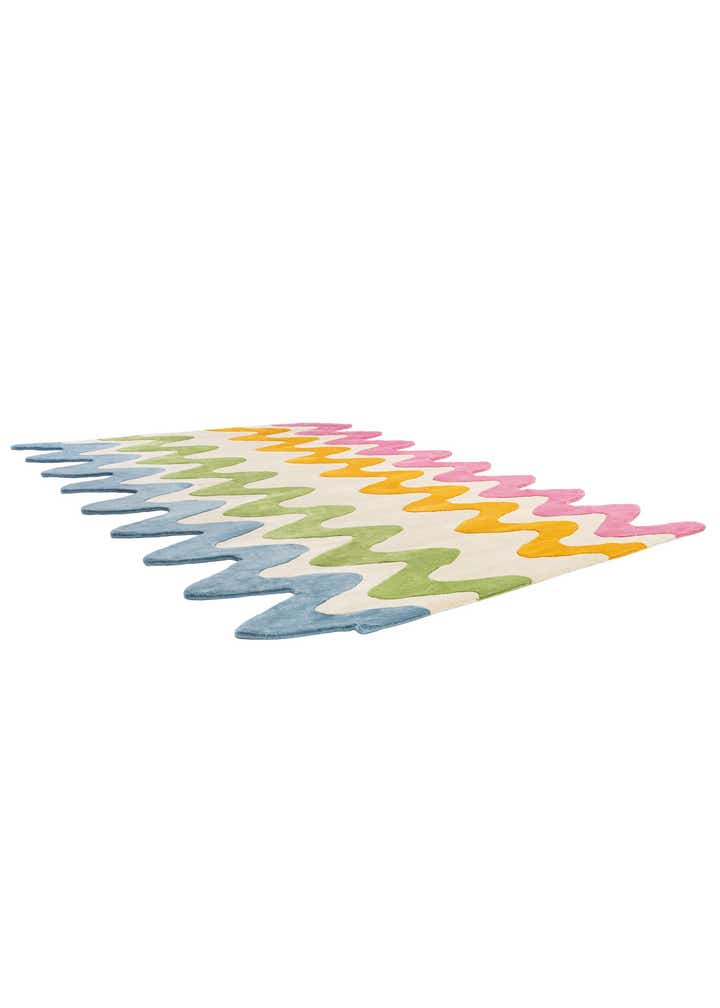 7' 10 x 10' Happy Rugs Wavy Wool