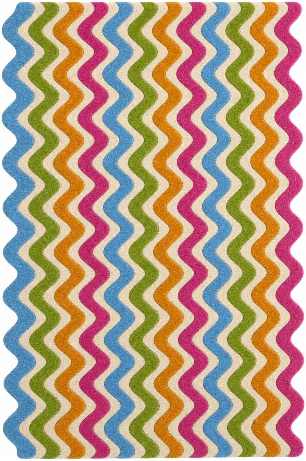 4' 1 x 6' 1 Happy Rugs Wool