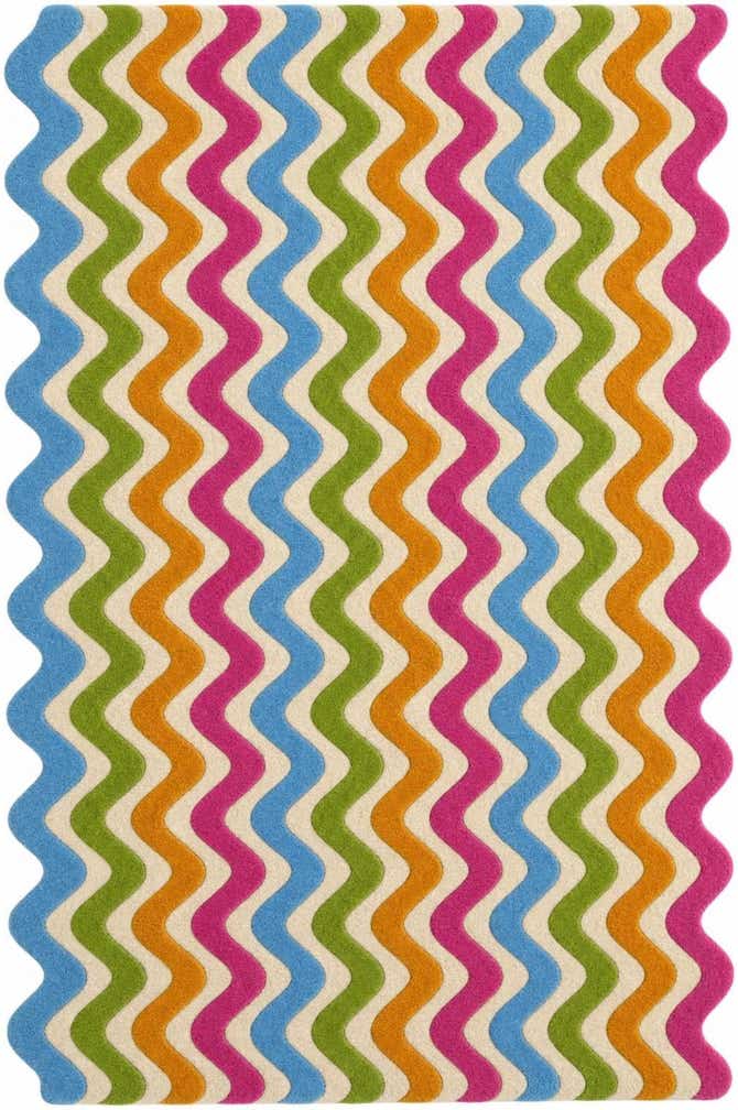 4' 1 x 6' 1 Happy Rugs Wool