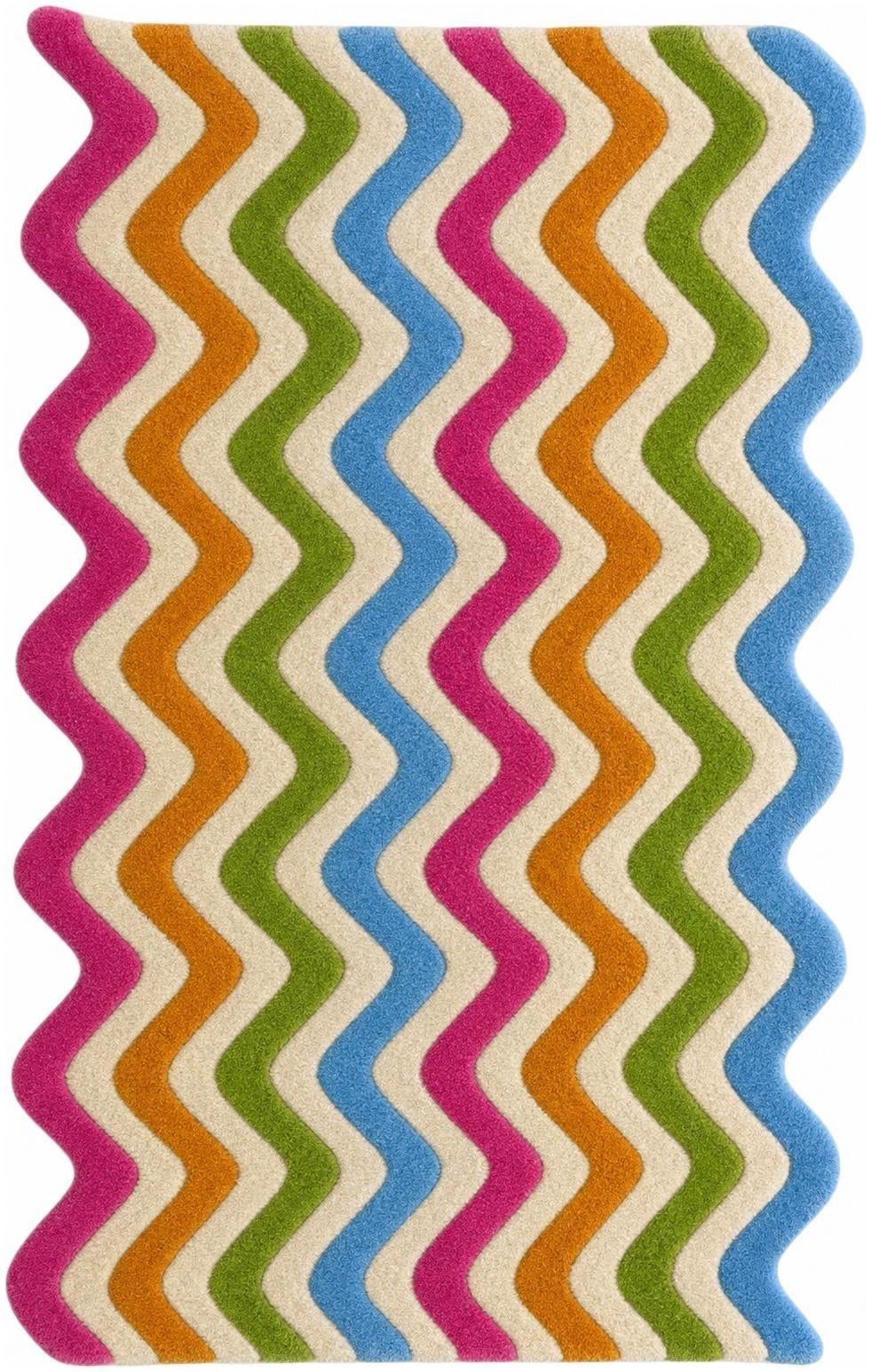 2' x 3' 1 Happy Rugs Wool