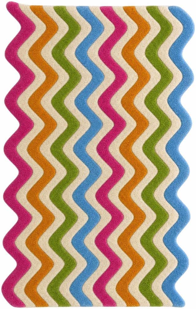 2' x 3' 1 Happy Rugs Wool