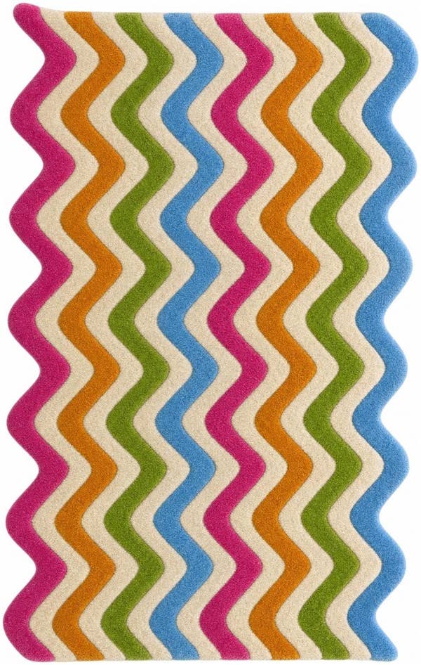 Detail image of 2' x 3' 1 Happy Rugs Wool