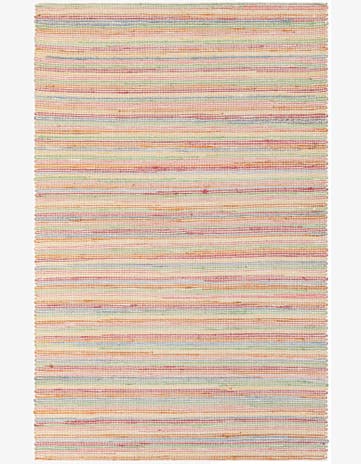 Hand Woven Happy Rugs Rainbow Weave