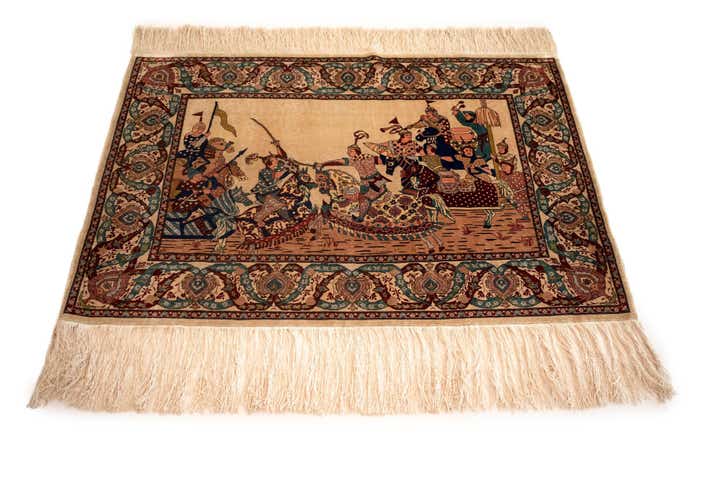 2' 2 x 3' 1 Hereke Silk Rug