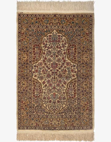 2' 5 x 3' 8 Hereke Silk Rug