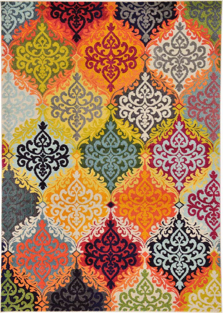 7' x 10' Washable Hyacinth Rug