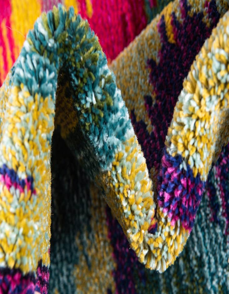 Detail image of 10' 6 x 16' 5 Washable Hyacinth Rug