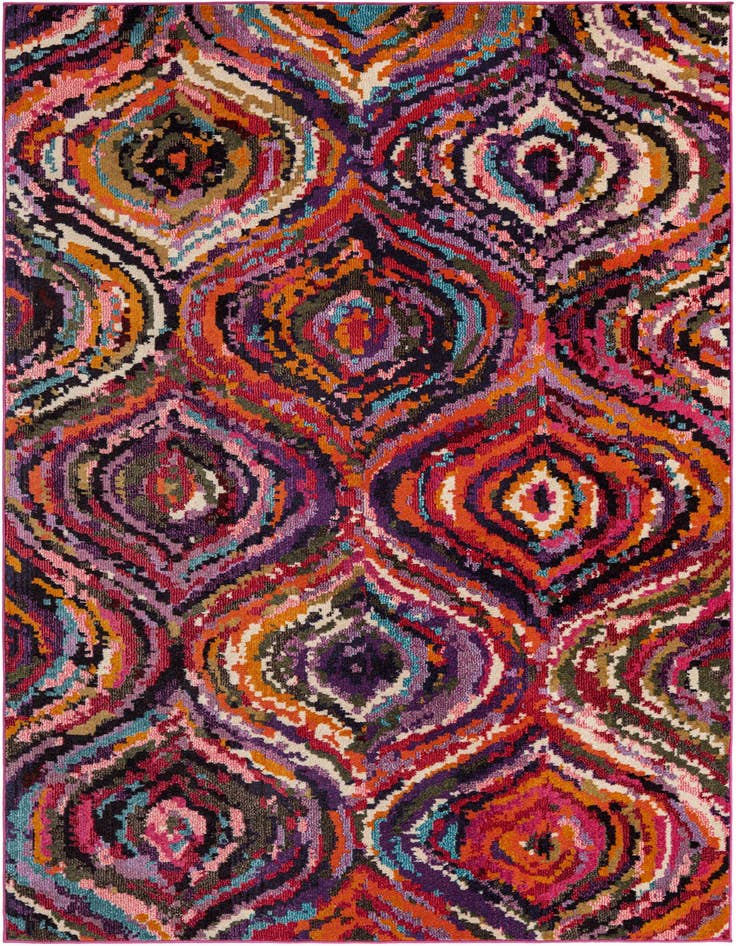 Detail image of 6' x 9' Washable Hyacinth Rug
