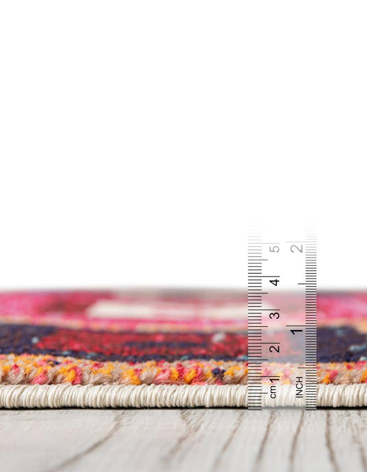 Detail image of 10' 6 x 16' 5 Washable Hyacinth Rug