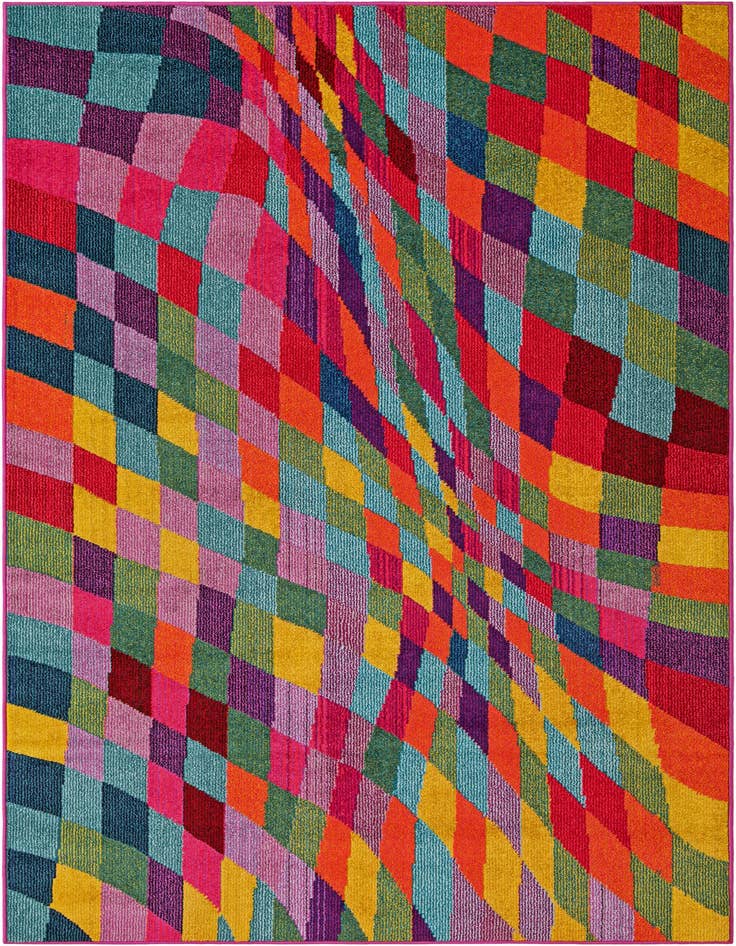 Detail image of 5' x 8' Washable Hyacinth Rug