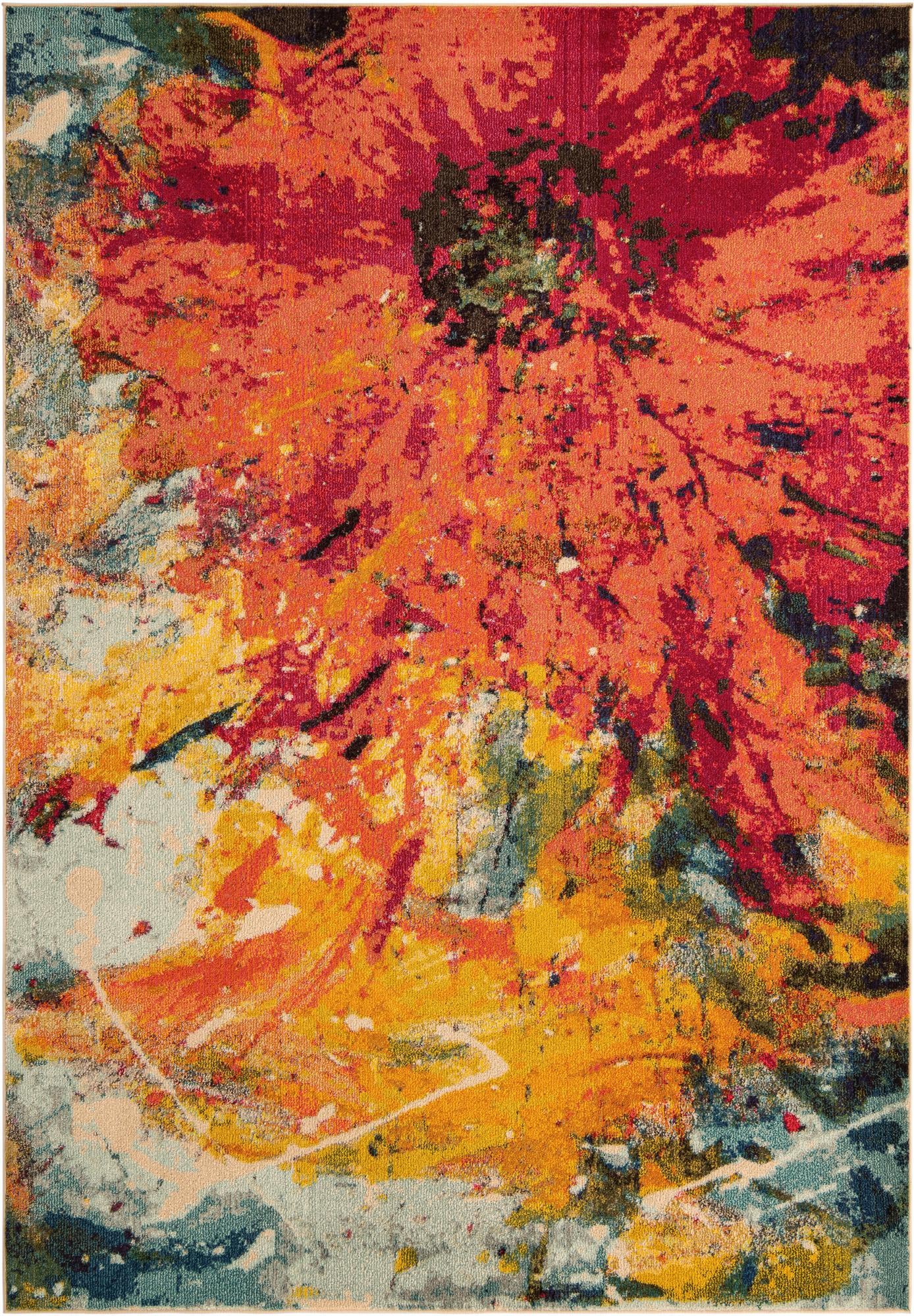 7' x 10' Washable Hyacinth Rug