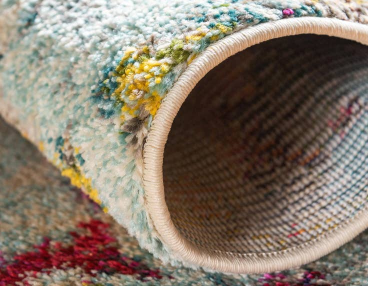 Detail image of 5' x 8' Washable Hyacinth Rug