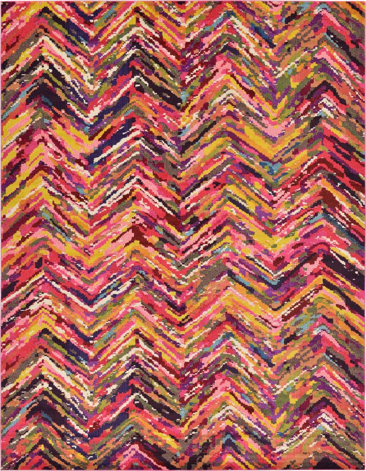 Detail image of 10' 6 x 16' 5 Washable Hyacinth Rug