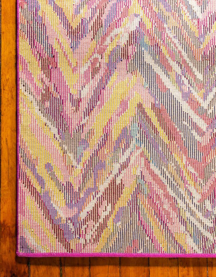 Detail image of 10' 6 x 16' 5 Washable Hyacinth Rug