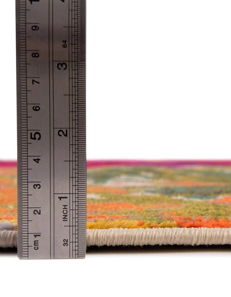 Detail image of 5' x 8' Washable Hyacinth Rug