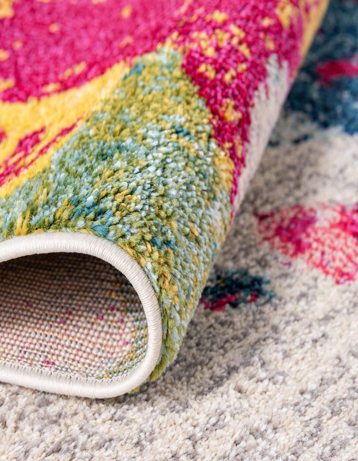 Detail image of 7' x 10' Washable Hyacinth Rug