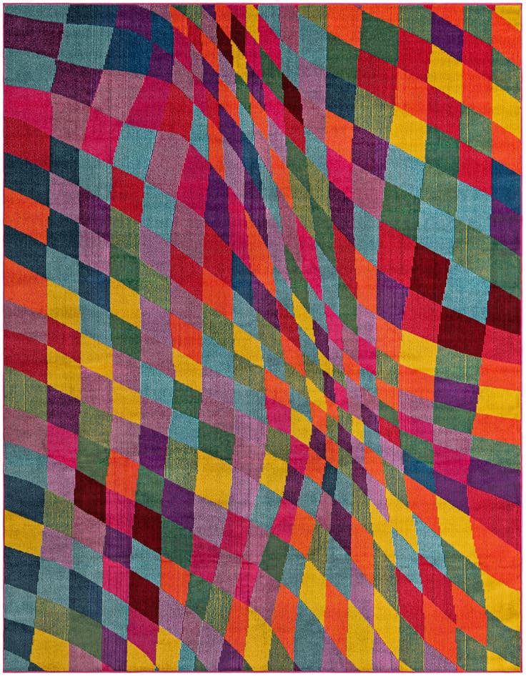 Detail image of 8' x 11' Washable Hyacinth Rug