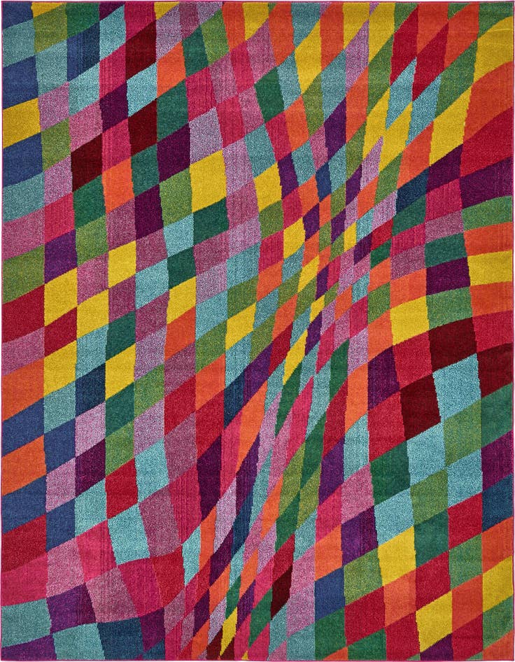 Detail image of 8' x 10' Washable Hyacinth Rug