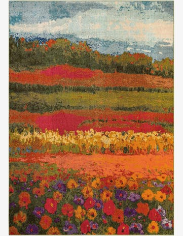 Washable Hyacinth Rug