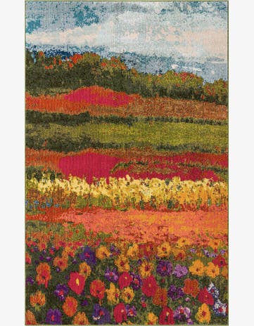 5' x 8' Washable Hyacinth Rug