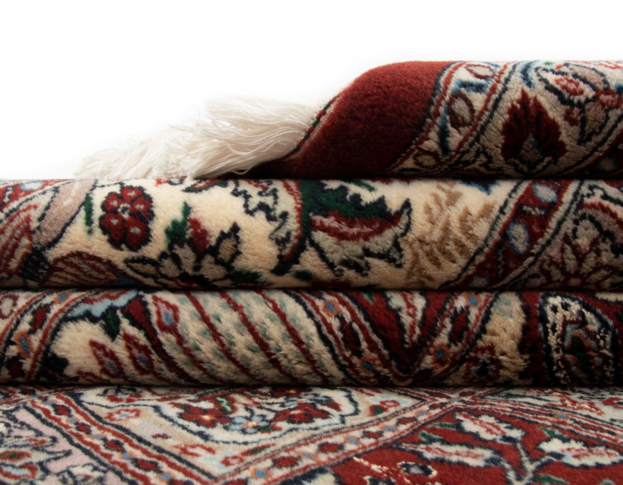 7' 11 x 9' 6 Hand Knotted Indo Bachtiar Wool Rug