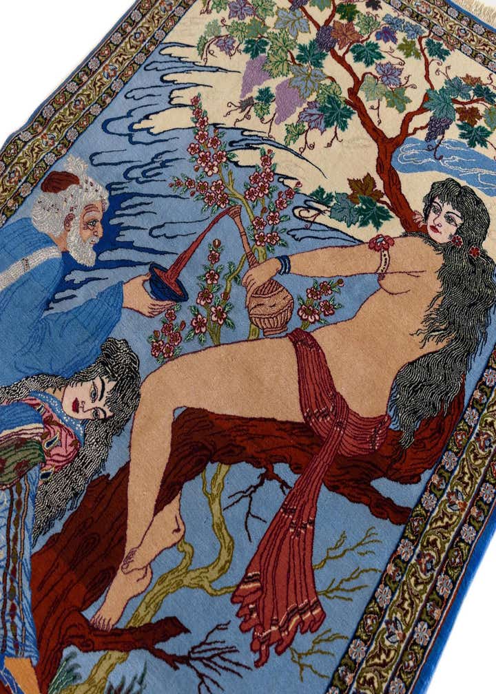 3' 8 x 5' 2 Isfahan Rug