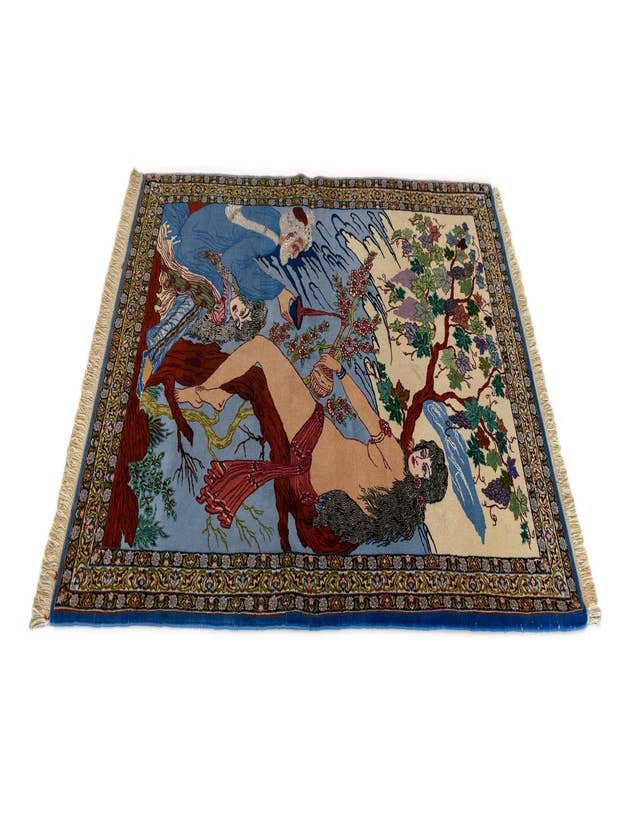 Detail image of 3' 8 x 5' 2 Isfahan Rug