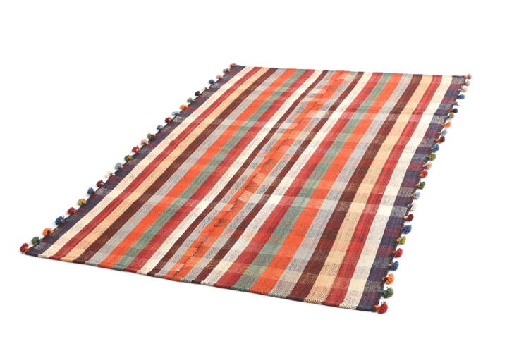 Detail image of 4' 9 x 7' 2 Jajim Rug