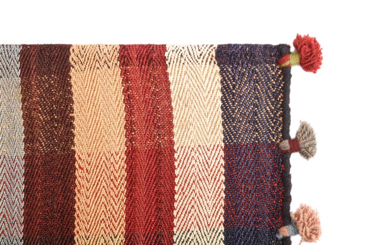 Detail image of 4' 9 x 7' 2 Jajim Rug