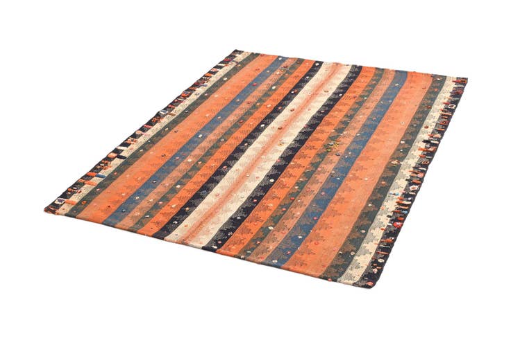 Detail image of 4' 6 x 5' 9 Jajim Rug