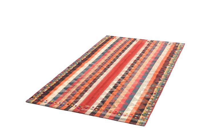 Detail image of 4' 6 x 7' 3 Jajim Rug