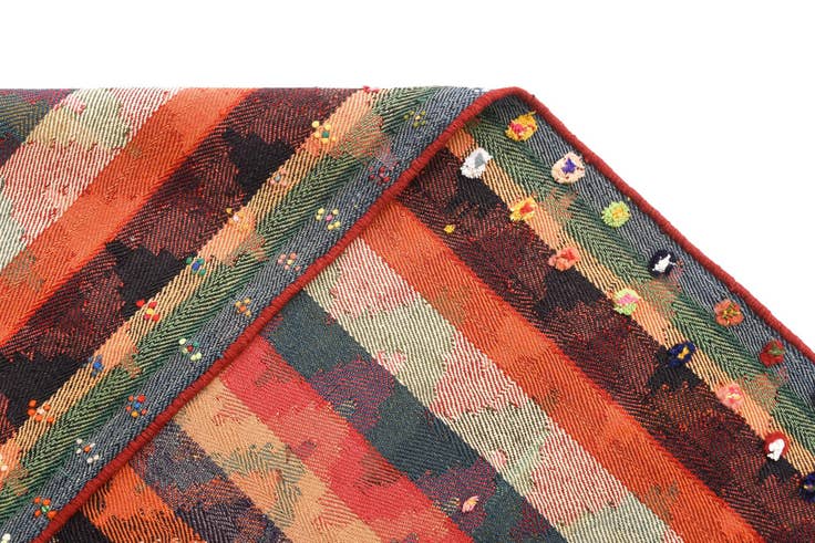 Detail image of 4' 6 x 7' 3 Jajim Rug