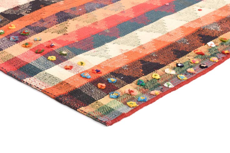 Detail image of 4' 6 x 7' 3 Jajim Rug