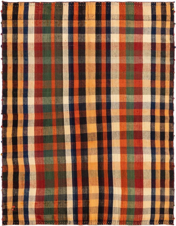 Detail image of 5' 1 x 6' 11 Jajim Rug