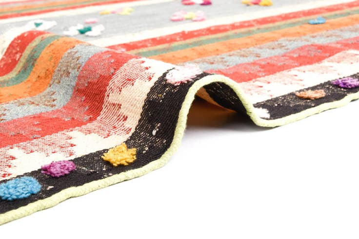 Detail image of 4' 6 x 5' 9 Jajim Rug