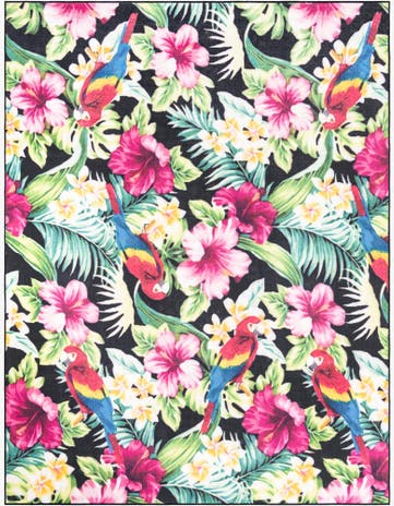 9' x 12' Easy-Clean Jill Zarin Caribbean Indoor / Outdoor Rug