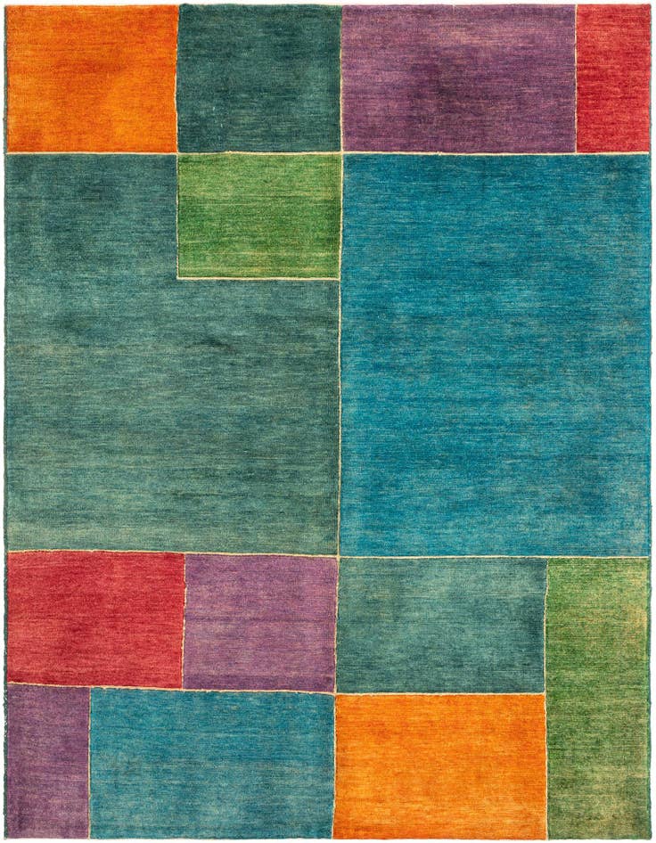 Detail image of 4' 11 x 6' 5 Juma Wool Rug
